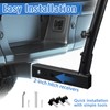 Truck Flag Pole with Hitch Holder – 5FT Heavy Duty