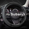 West Llama Customized Auto Car Steering Wheel Cover for Subaru