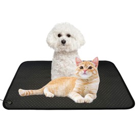 EMIKITS Grounding Mat for Feet Relax and Reduce Inflammation Breathable Conductive Therapy Blanket with 15ft Grounding Cord, Grounded Pad for Pets 16 x 24 Inch