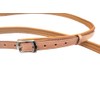 Leather Neck Ring Neck Strap Flat for Horses Adjustable Padded