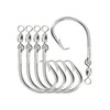 BLUEWING Offset Circle Hook with Swivel 5pcs Stainless Steel Fishing