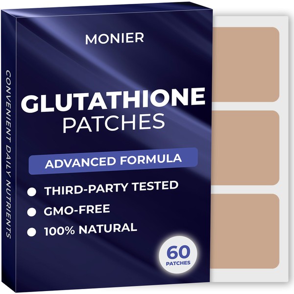 Glutathione Patches (Pack of 60) - 100% Natural Patch for