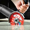 P.I.T. 3-Pack 4-1/2" Vacuum Brazed Diamond Cutting Disc, 7/8" Arbor