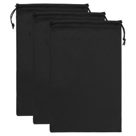 PATIKIL Ski Goggles Bag 3 Pack Soft Microfibre Snow Goggles Protective Storage Case Sleeve Drawstring Case for Camera Lenses Sunglasses Glasses Lenses Black