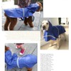 Large Dog Raincoat Adjustable Pet Waterproof Clothes Lightweight Rain Jacket
