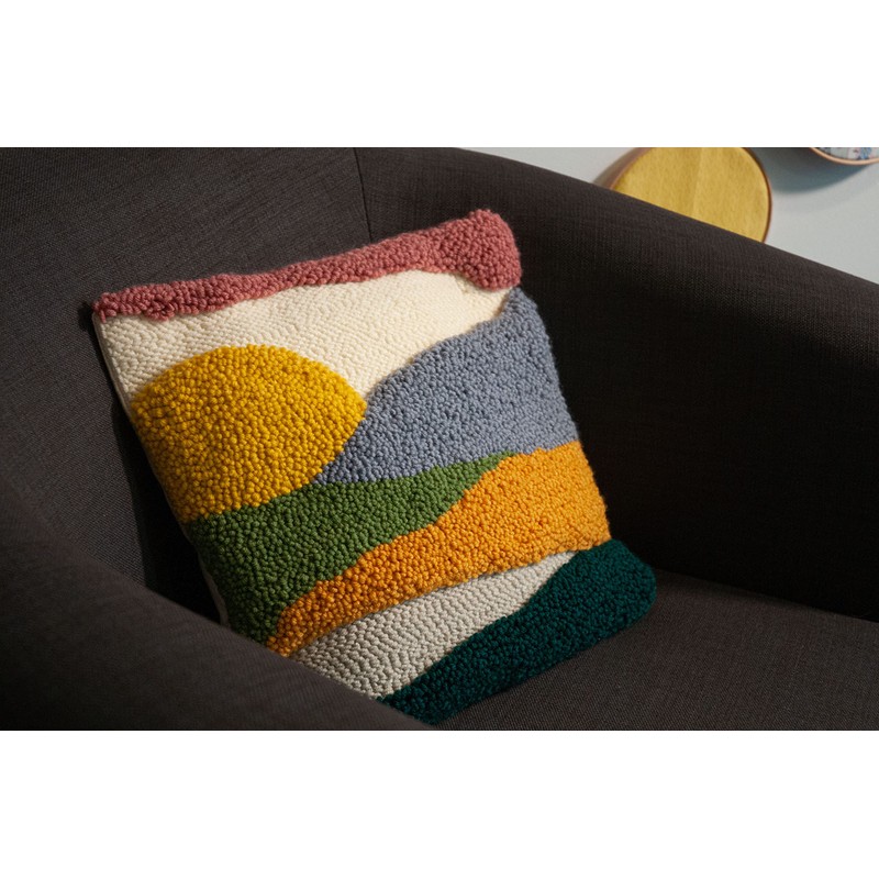 Trimits Punch Needle Cushion Kit, 36 x 36cm (14 x
