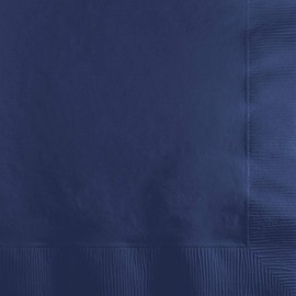 Club Pack of 1200 Navy Blue Premium 2-Ply Disposable Beverage Napkins 5"