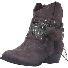 Not Rated Women's Midas Western Boot, Grey, 8.5 M US