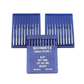 30 Pk. Schmetz B-27 DCX27MY 1023 Industrial Serger Overlock Machine Needles (Singer Size 14 (Metric Size 90))