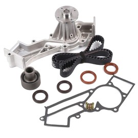 WINBEST Timing Belt Kit & Water Pump Compatible with Infiniti, for Nissan - 97-00 QX4 3.3L 3275CC, 96-00 Pathfinder, 99-03 Xterra, 00-04 Frontier 3.3L 3275CC V6 GAS SOHC