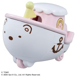 Takara Tomy Dream Tomica SP Sumikko Gurashi Yumimiru Fune Shirokuma Mini Car Toy for Ages 3 and Up