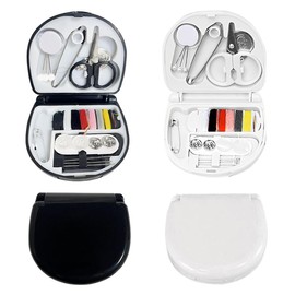 XURJUMI 2 Mini Travel Sewing Kit, Needle and Thread Set, Premium Sewing Accessories, Suitable for Travellers, Adults, Beginners, Emergency, DIY and Home