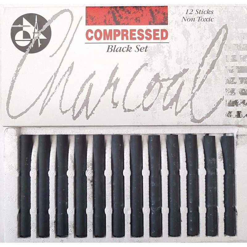 Home Supplies Direct 5 Pack Assorted Pastel & Charcoal Sticks