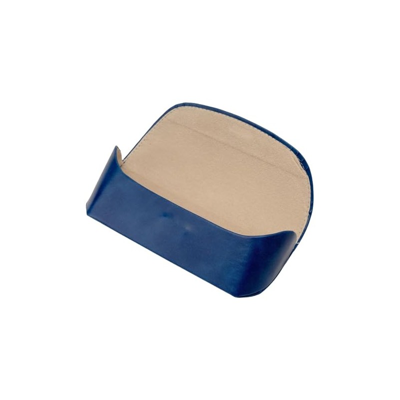 テーシーケース メガネケース おしゃれ レザー 革製 セミハード ケース マグネット式 アルミ ポリウレタン