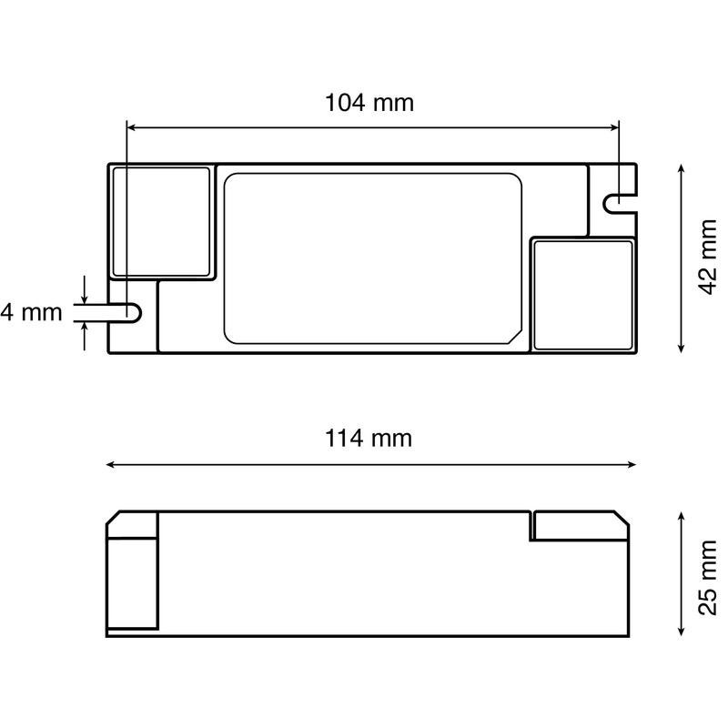 illuburg LED Driver 700mA Constant Current 28W - 40W Flickerfree