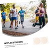 ORFOFE 50pairs for Sports Chest Patch Male Shields Breathable Pads