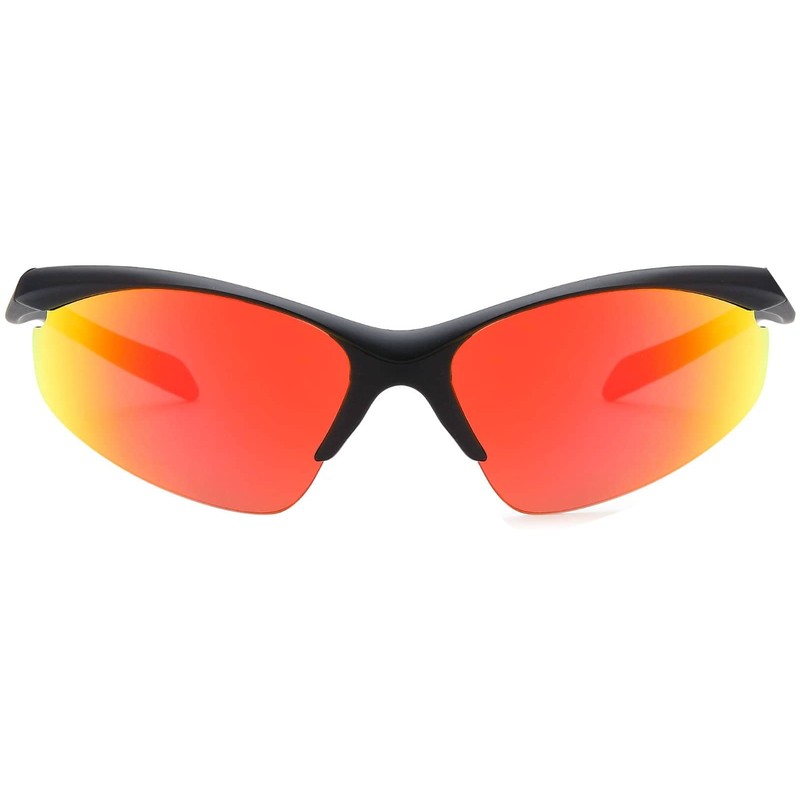 BEZLIT Sporty children's sunglasses for boys and girls, red