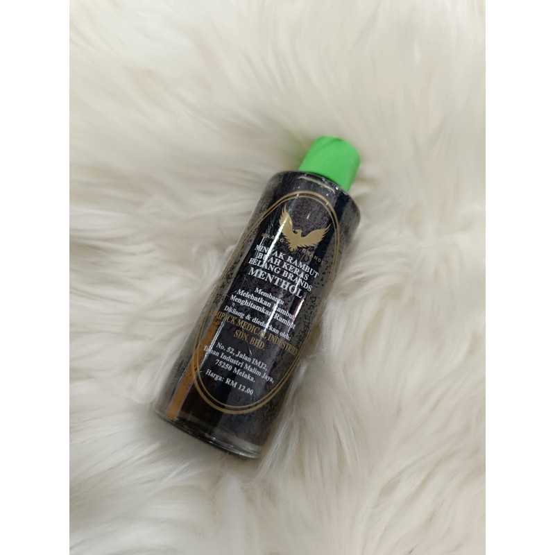 Kimi Minyak Rambut Buah Keras Hair Oil 85ml / MENTHOLS