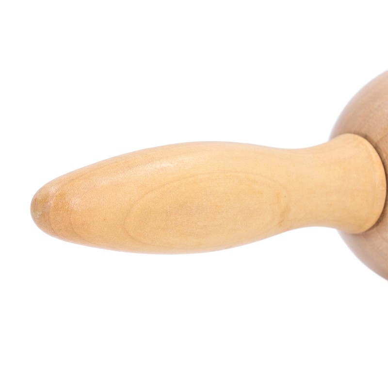 Wooden Meridian Massager Roll Stick Back Waist Neck Shoulder Spine