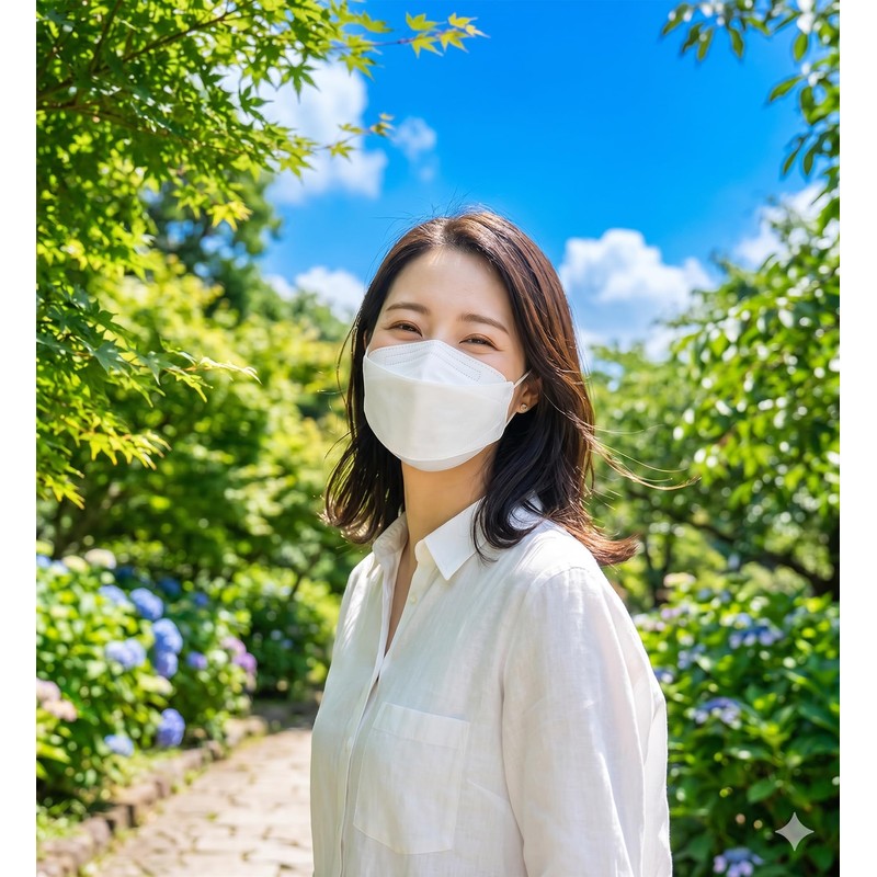[HAPPYDAY] KF94 Mask, 4 Layer Construction, High Performance, Non-woven Mask,