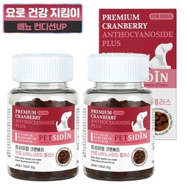 Petcidin dog premium nutrition, 60g, urinary tract health, 2 pcs / 펫시딘 강아지 프리미엄 영양제, 60g, 요로 건강, 2개
