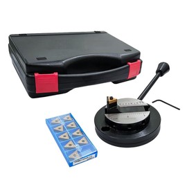 Ball Turning Attachment with Graduation Scale (for Users Reference) to Make Convex Balls on Lathe Machine with 1 Box of Cutting bit