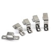Zerniple 8pcs 35mm x 35mm Square 304 Stainless Steel U