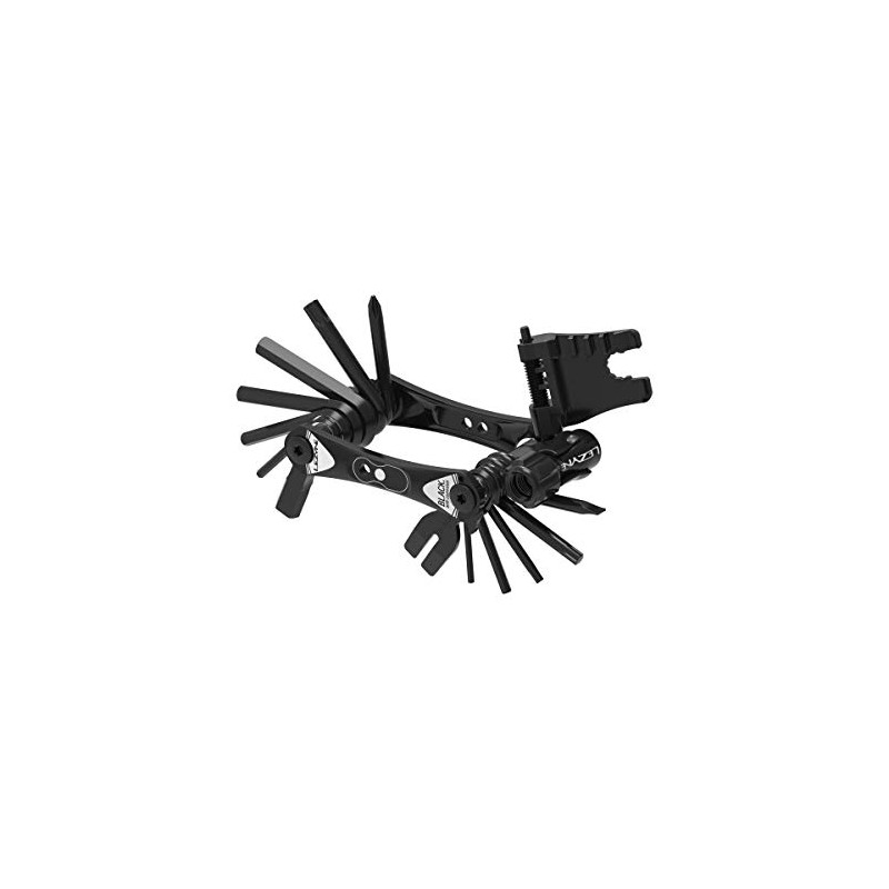 LEZYNE Multipurpose Tool Rap II 25 co2 Black