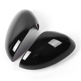 2pcs Side Rearview Mirror Cover Decorative Housing Fit for Alfa Romeo Giulia 17-20