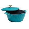 Prisma 7 Qt Enameled Cast Iron Covered Square Dutch Oven