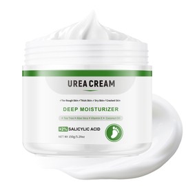 Urea Cream for Feet, Gentle Feet Cream for Dry Cracked Heel Feet Knees Hands Elbows, Deep Moisturizing Foot Cream, Daily Heel Care Cream, 150g