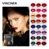 O Diy Liquid Lipstick Set 5pcs Black White Blue Yellow