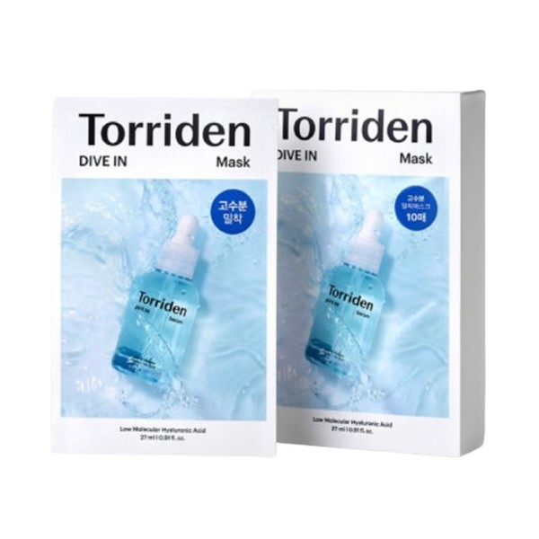 Toriden Dive-in Low Molecular Hyaluronic Acid Mask Pack 27ml 10