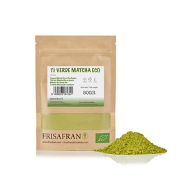 FRISAFRAN Organic Matcha Latte Powder 50 g Matcha Tea Powder Original Matcha Green Tea Ceremonial Grade Green Tea Natural Matcha Tea Matcha Powder Matcha No Additives Vegan