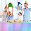 3 Pack Iridescent Tablecloth, 54" x 108" Birthday Party Table