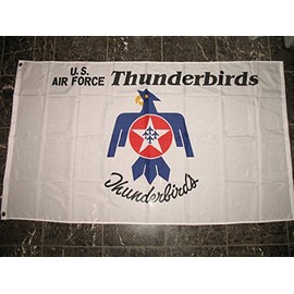 3X5 U.S. Air Force Thunderbirds Nylon Poly Flag 3'X5' Banner Brass Grommets