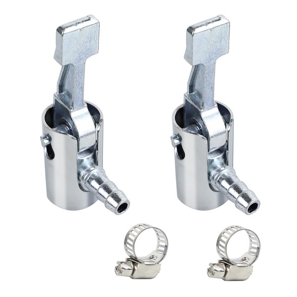 Wogomz 2PCS 1/4" Lock On Air Chuck, Metal Locking Air