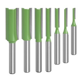 7 Piece Set Milling Cutter for Router, Alloy Groove Cutter 6 mm Shank, for DIY Woodworking, Wood Cutting