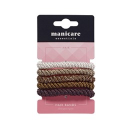 Manicare Plaited Hair Bands (5 Pieces)