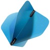 Hardcore XT Blue Patterned Extra Thick Standard Dart Flights -