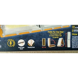 Ultra HANDY BRITE Ultra-Bright LED Foldable Work Light 1000 Lumens USB Rechargable New