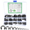 520 Pcs Circlips Assorted, E Clips E-Clips Circlip External Retaining