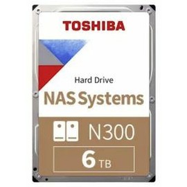 Toshiba 8.9cm (3.5") 6TB SATA3 NAS N300 7200RPM intern bulk