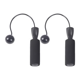 Wireless Jump Rope, Weighted Cordless Indoor Jump Rope, 360 Degree Rotating Ball Portable Workout Equipment, Home Gym Accessories for Adults Kids Cardio