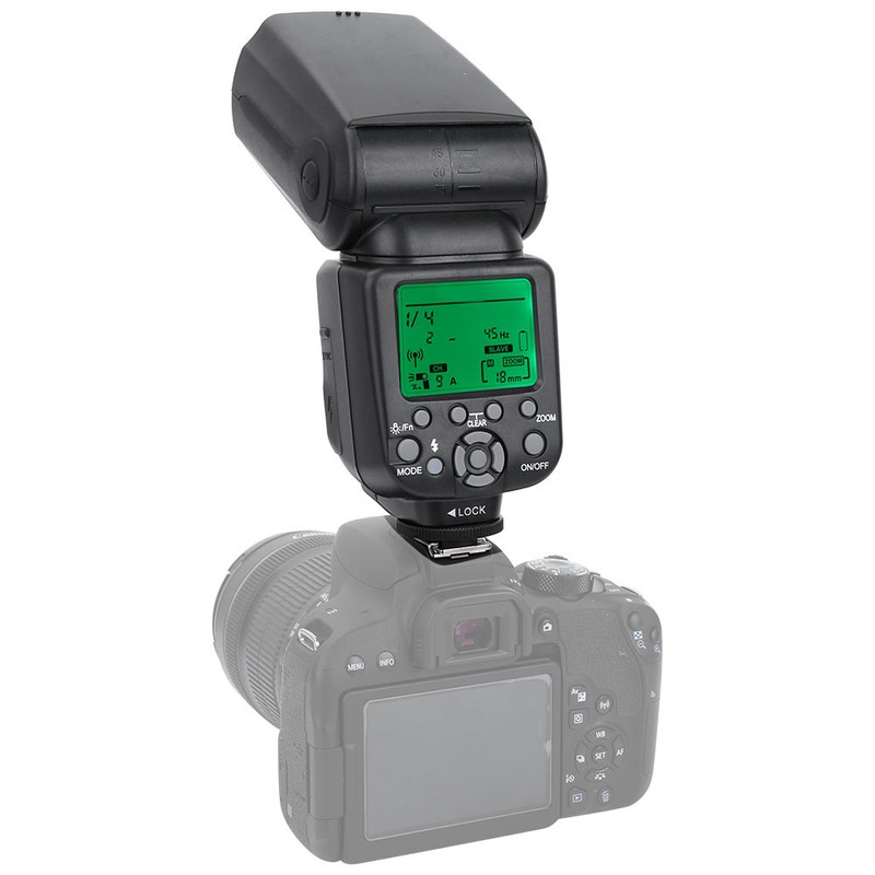 TRIOPO TR-982III/C 2.4G TTL 1/8000 Wireless Master Slave Flash Speedlite