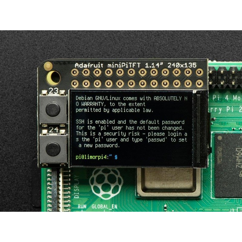 Adafruit Mini PiTFT 240x135