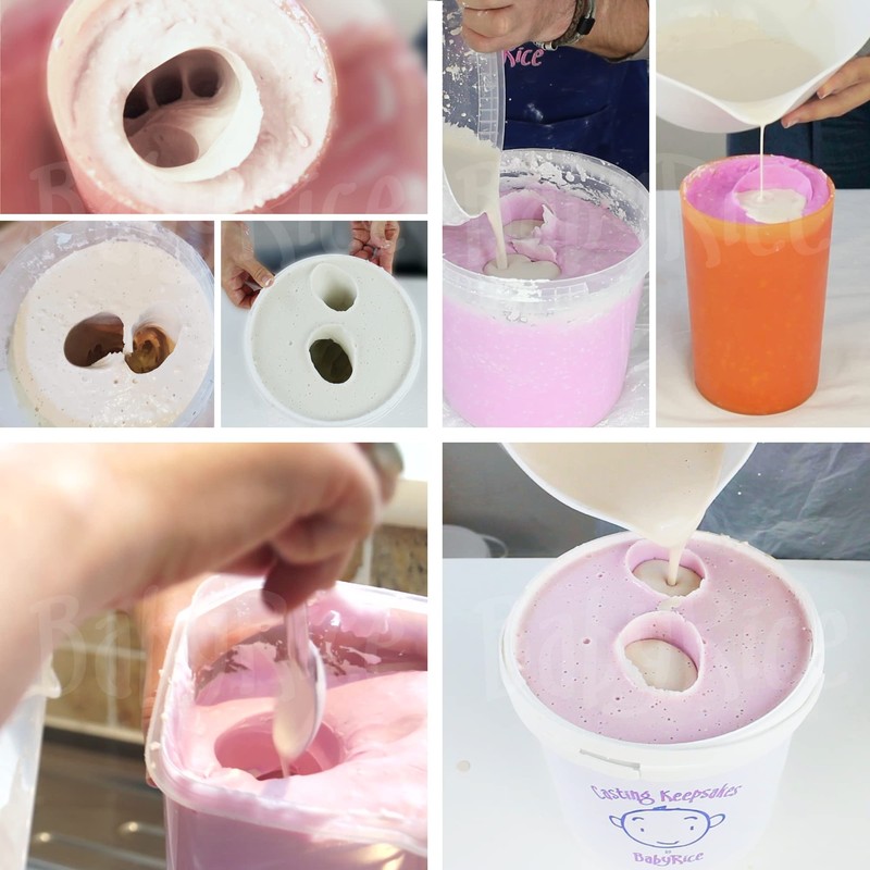 BabyRice Chromatic (Colour Change) Alginate Impression Moulding Material Powder -