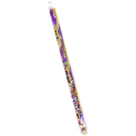 Star Magic Glitter Wand Hand Fidget Wonder Tube (Purple/Gold, 11 Inch)