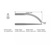 Ajax Tools 876 Banana Wedge 13/16" x 13/16" x 13/16" x 12"