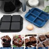 Webake Freidora de aire de silicona para hornear, molde de